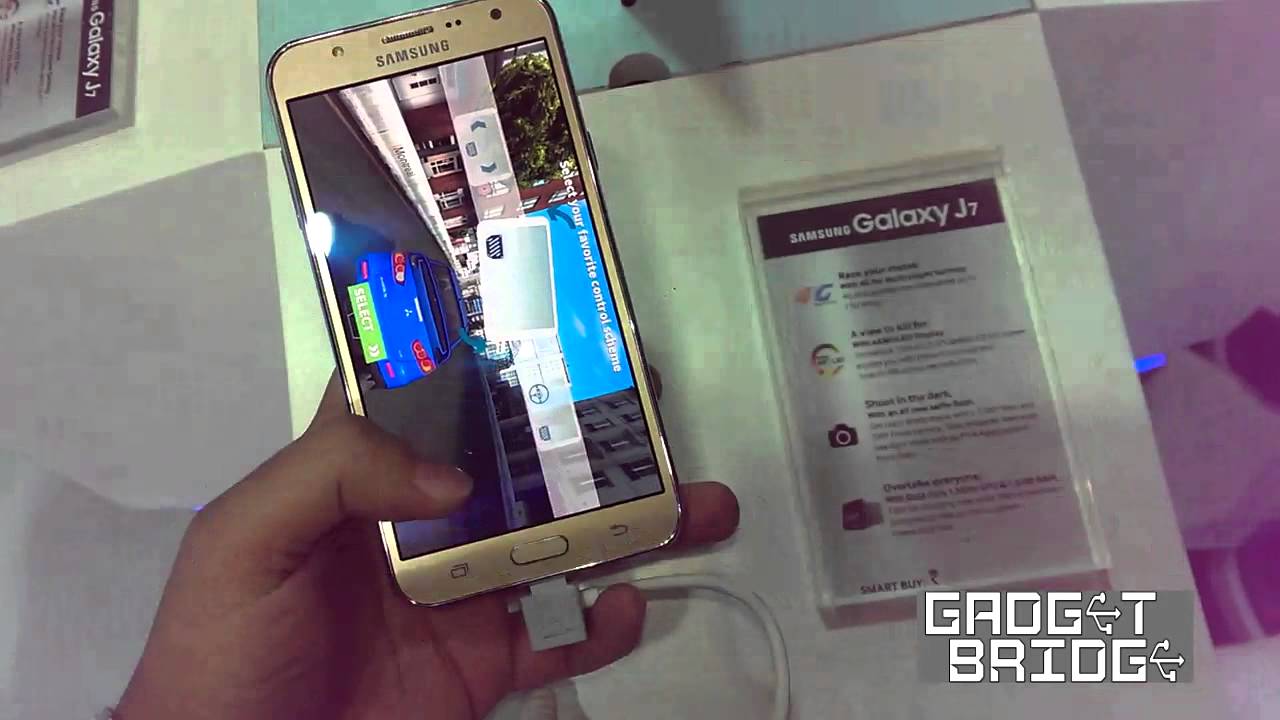Samsung Galaxy J7 First Look And Hands On (Video)