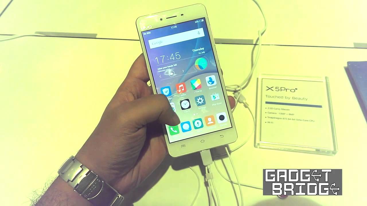 Vivo X5Pro First Look and Hands On (Video)