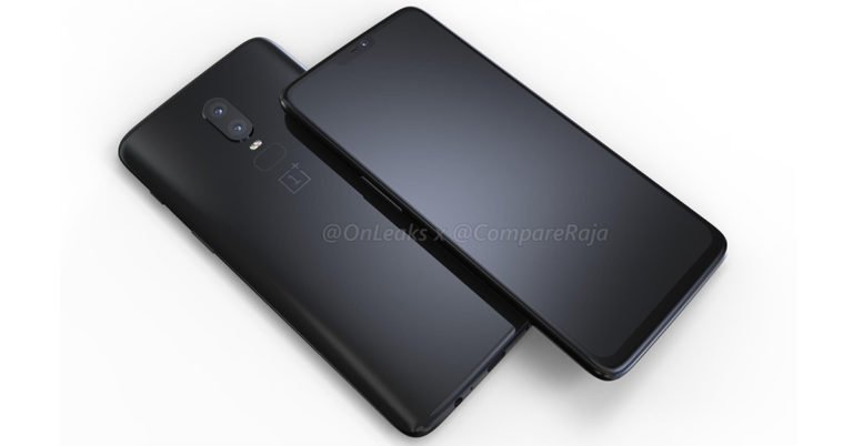 Another Render, this time HD, of the OnePlus 6 surfaces online showing 3.5 mm and USB Type C ports