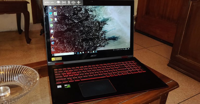 Acer Nitro 5 Spin Review: Extreme gaming at minimal weight