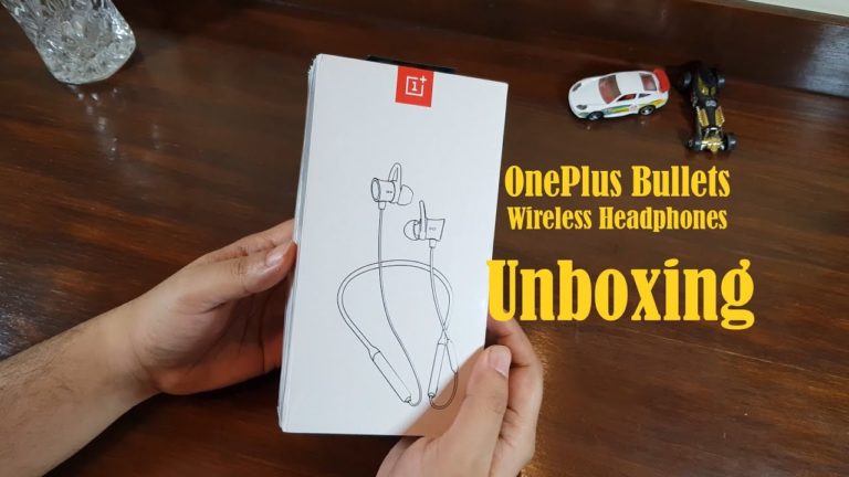[Video] OnePlus Bullets Wireless headphones Unboxing