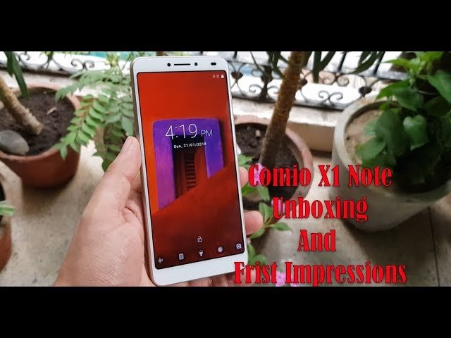 [Video] Comio X1 Note Unboxing and First Impressions