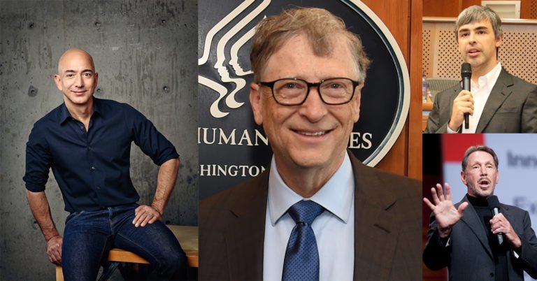 Top 10 billionaires from the world of technology