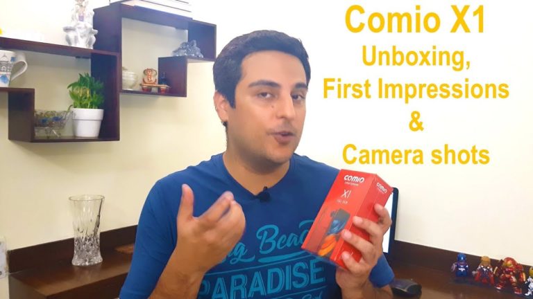 [Video] Comio X1 Unboxing, First Impressions And Camera Shots