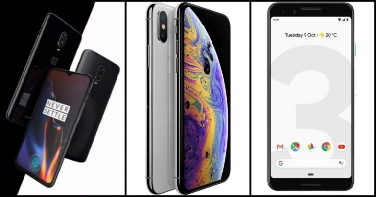 OnePlus 6T vs iPhone XS vs Google Pixel 3: Comparison