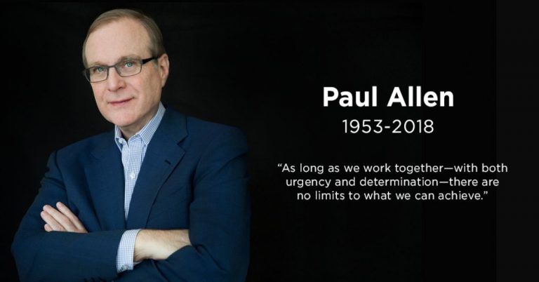 Microsoft co-founder Paul Allen dies at 65