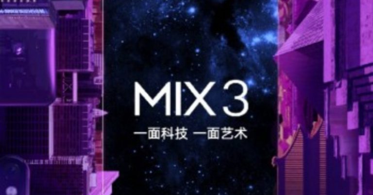 This is when Xiaomi Mi Mix 3 is getting launched