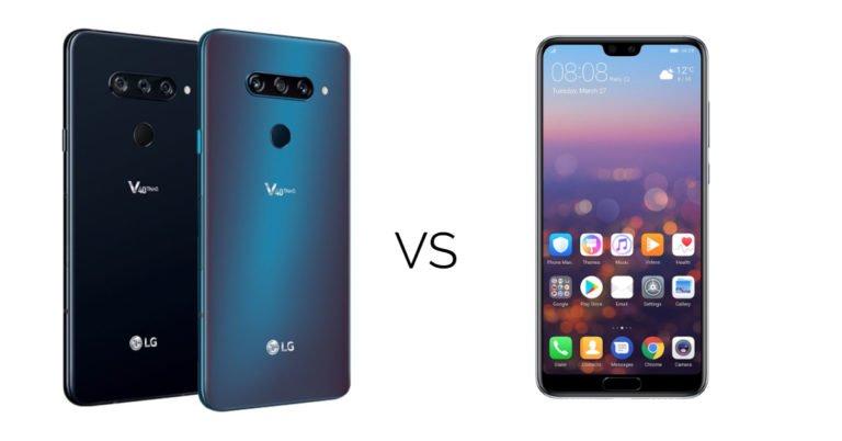Comparison: LG V40 ThinQ vs Huawei P20 Pro