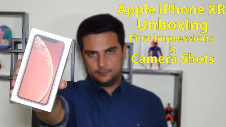 [Video] Apple iPhone XR Unboxing, First Impressions and Camera Shots