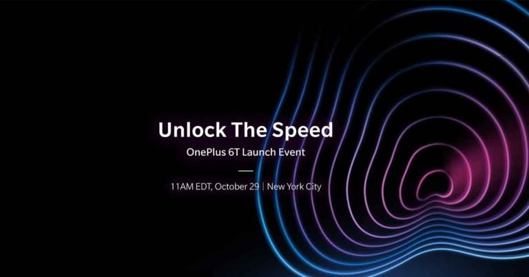 OnePlus 6T launch: Live Updates (As It Happened)