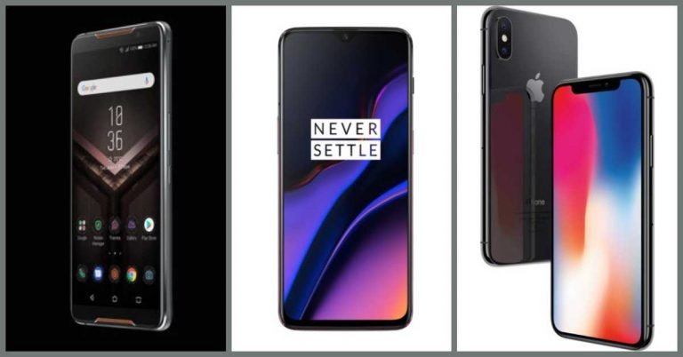 Asus ROG Phone vs OnePlus 6T vs iPhone X: Comparison