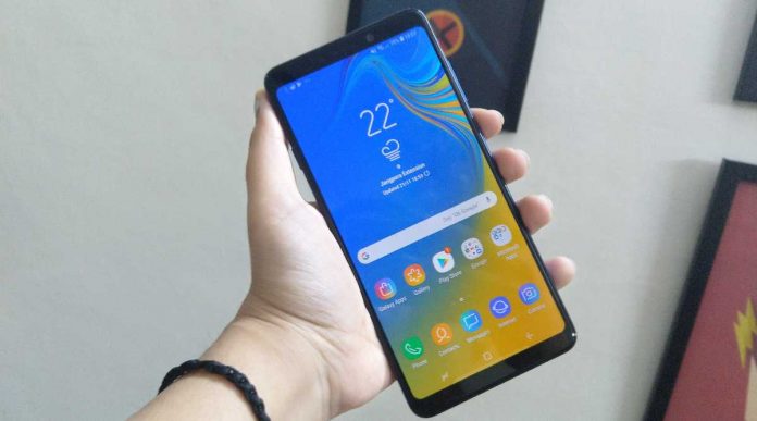 Samsung Galaxy A9 (2018) first impressions display