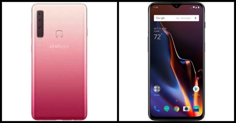 Samsung Galaxy A9 (2018) vs OnePlus 6T