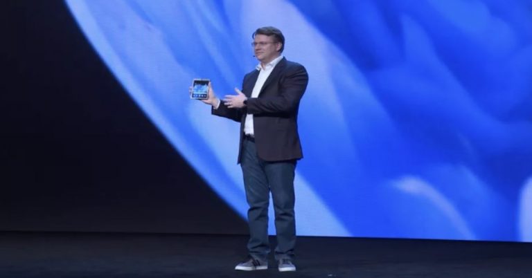Samsung unveils its foldable phone with a new UI at its developer conference
