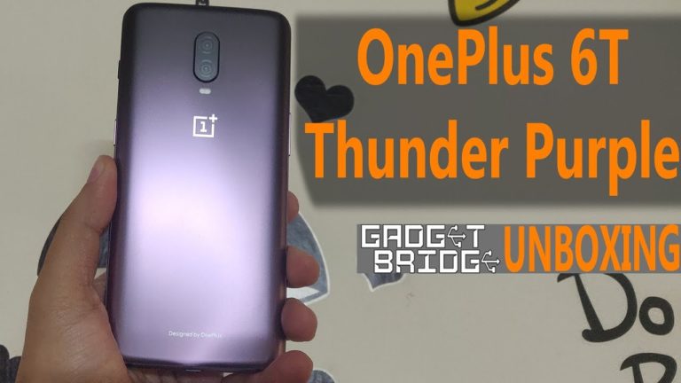 Everything you need to know about the OnePlus 6T Thunder Purple Edition in one quick video