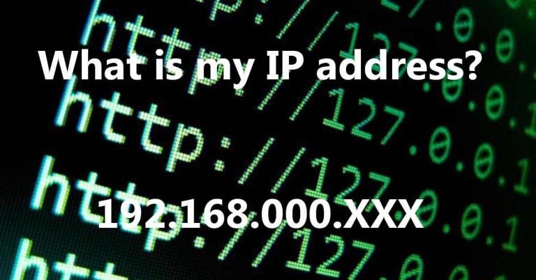 how to find IP Address
