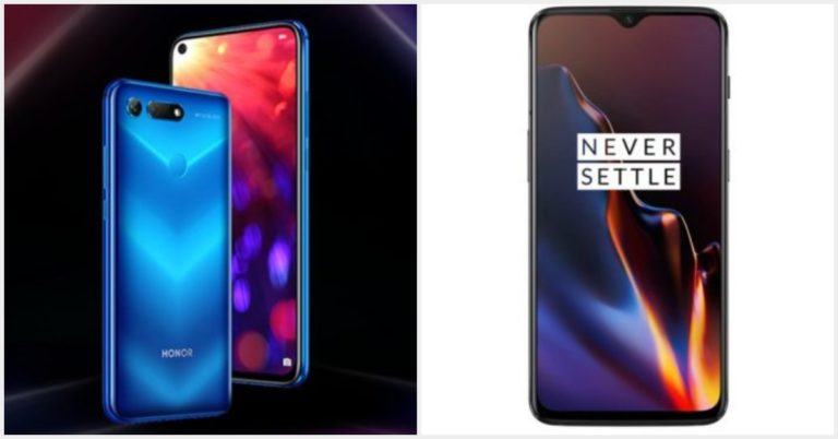 Honor View 20 vs OnePlus 6T: Comparison