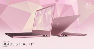 Razer unveiled the Razer Blade Stealth in Quartz Pink
