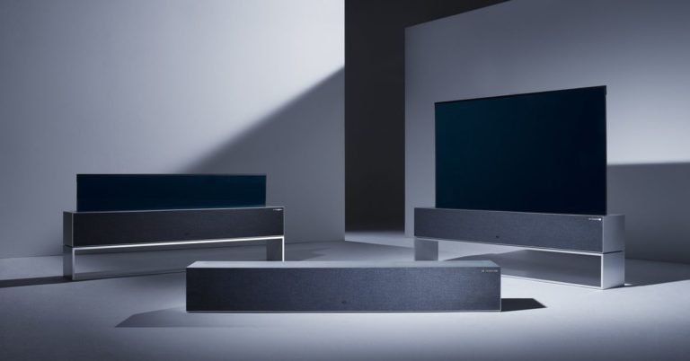 LG rollable TV