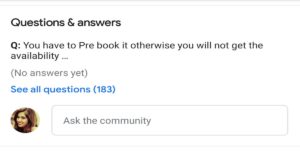 Ask questions about a location 