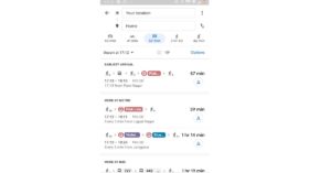 Check real-time train and bus schedules 