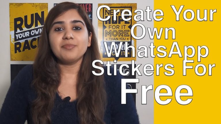 [Video] How to create your own WhatsApp Stickers on Android smartphone for free