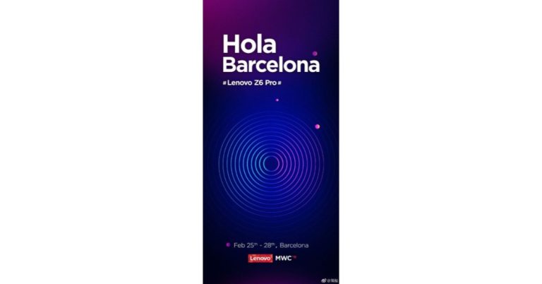 Lenovo Z6 Pro poster