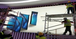 Huawei’s foldable phone – Huawei Mate X poster revealed
