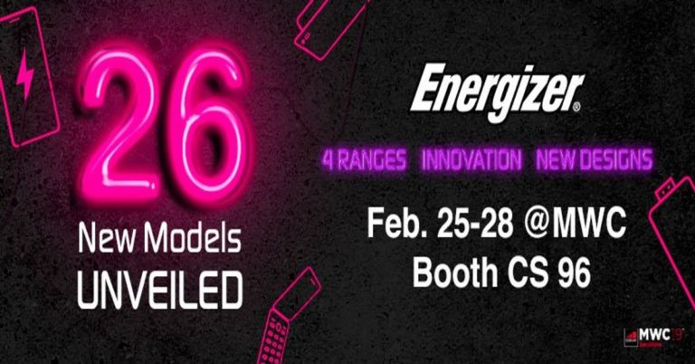 Energizer to launch smartphones with 18,000mAh batteries, foldable displays and pop-up selfie cameras