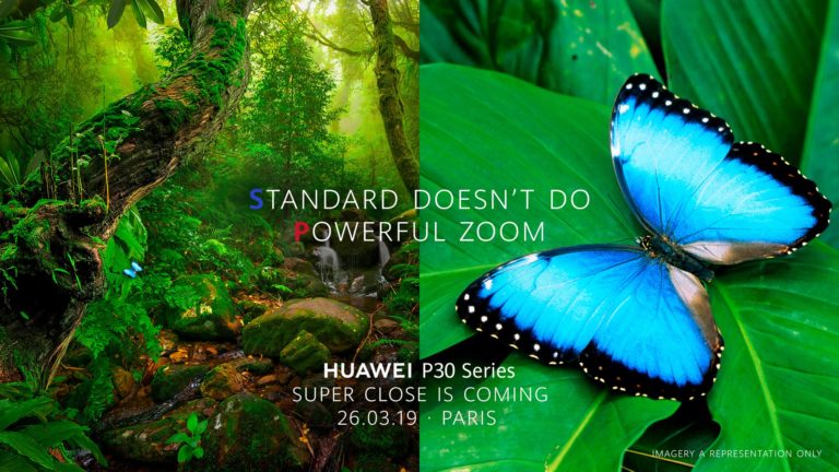 Huawei teased Lossless Zoom in their upcoming P30 series