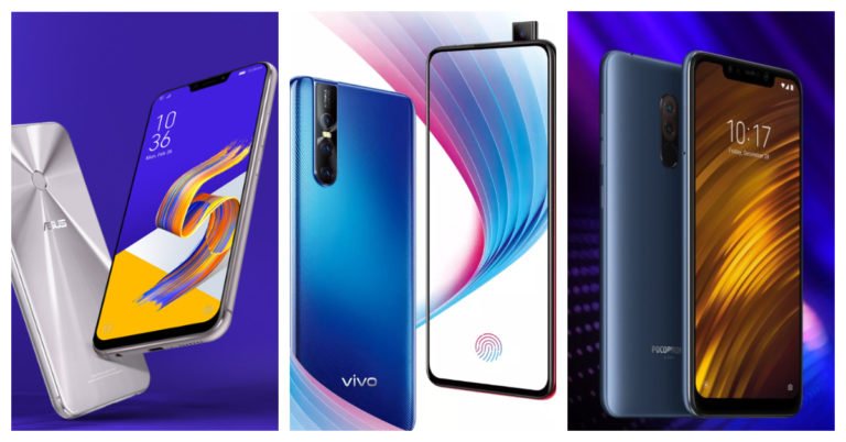 Vivo V15 Pro vs Asus Zenfone 5Z vs Xiaomi Poco F1: Comparison