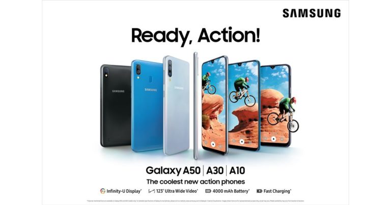 Samsung Galaxy A50, Galaxy A30 and Galaxy A10 with Android Pie-based One UI launched in India: Price and specifications