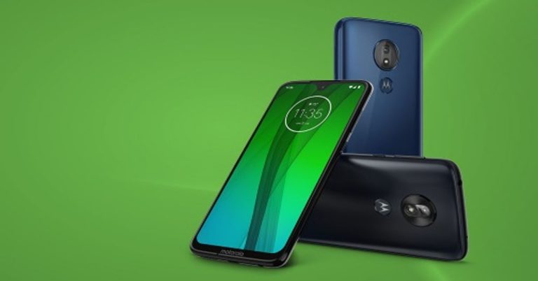 Moto G7 smartphone