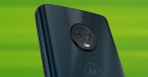 Moto G7 Plus fingerprint sensor