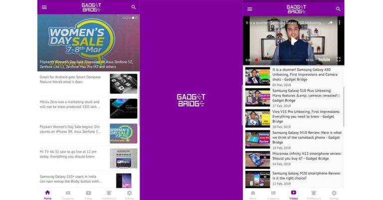 Gadget Bridge App