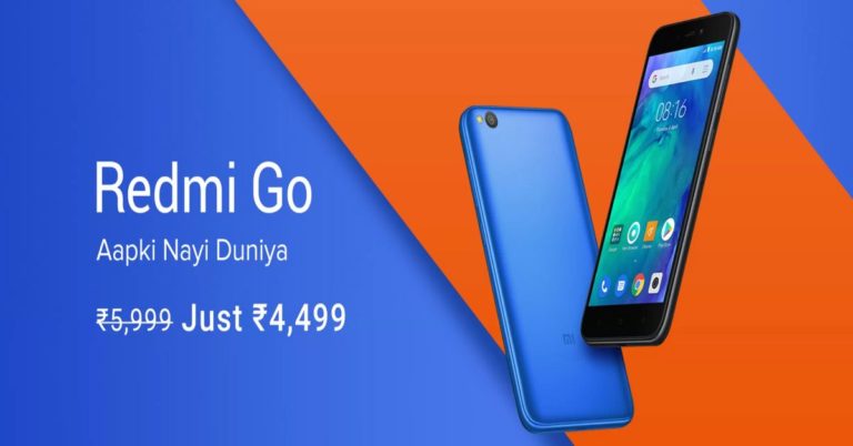 Redmi Go to go on sale today at 2pm IST: Know all the details here
