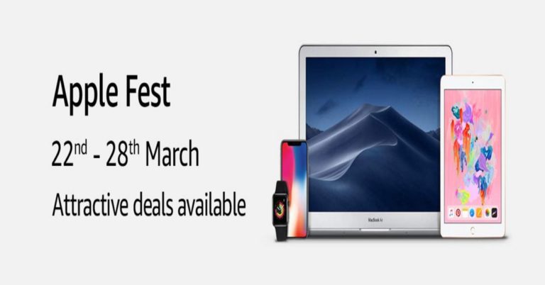 Amazon India brings huge discounts and offers on Apple products in the Apple Fest sale