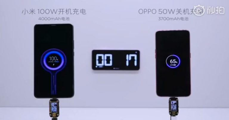 Xiaomi’s new 100W charger can charge a 3,700mAh battery in 17 minutes