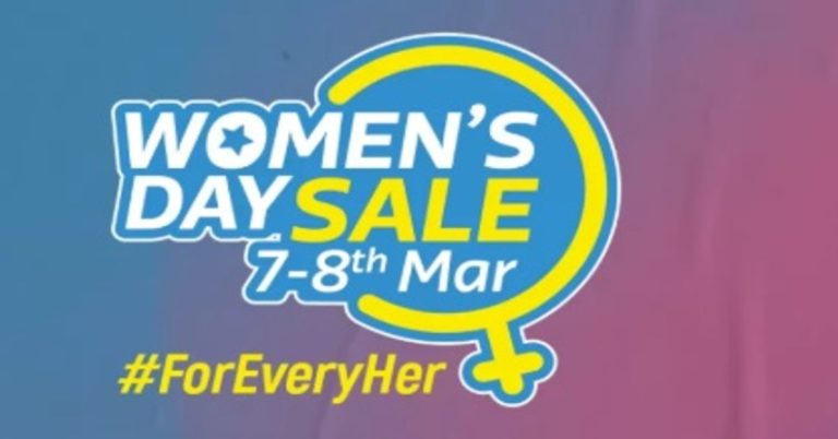 flipkart women's day sale