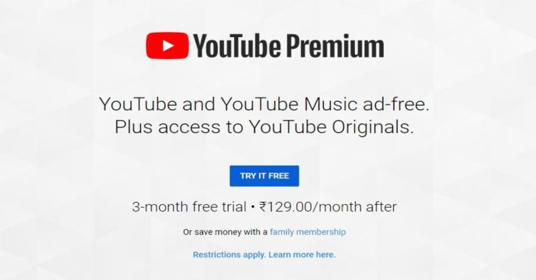 youtube premium