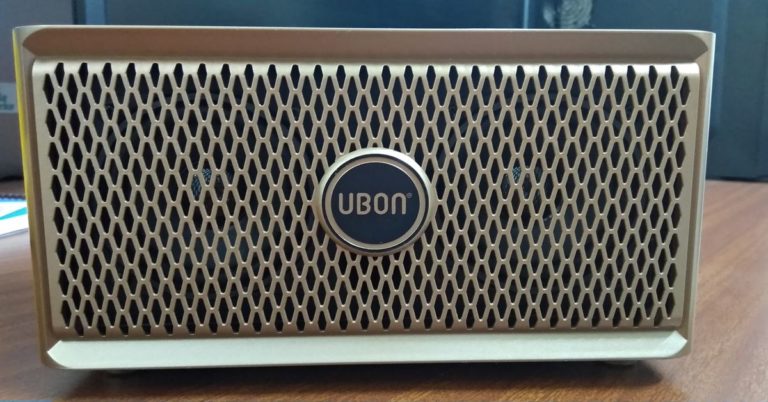 Ubon SP-50 Wooden Wireless Bluetooth Speaker