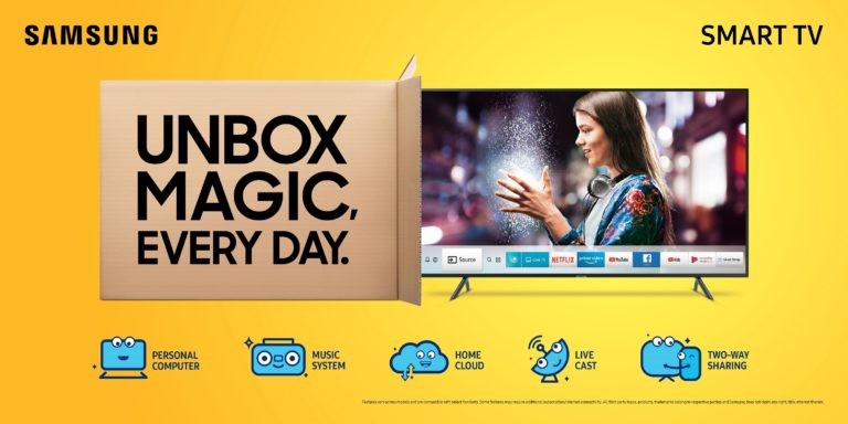 Samsung Unbox Magic Smart TV series