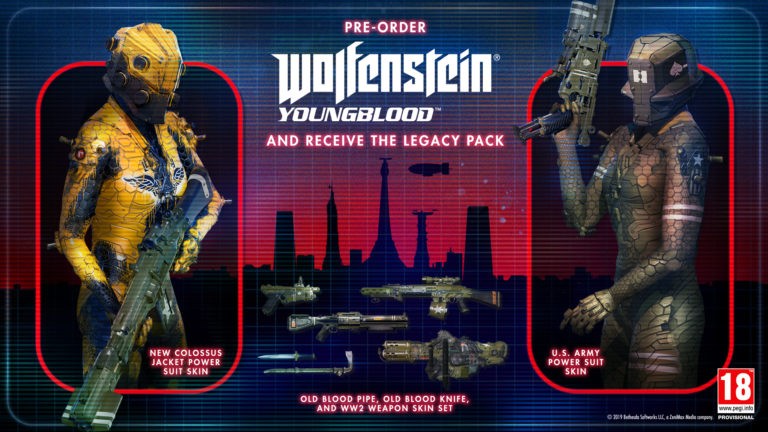 Wolfenstein: Youngblood Deluxe Edition is up for pre-orders