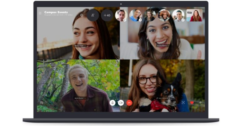 skype video call