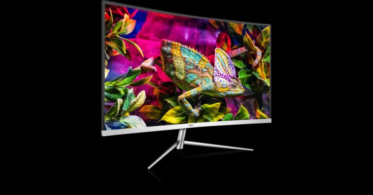 AOC C24V1H curved monitor