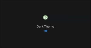 Android Q dark theme