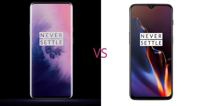 compare oneplus 7 and oneplus 6t