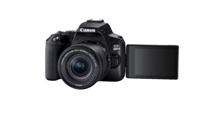 Canon EOS 200D II DSLR camera