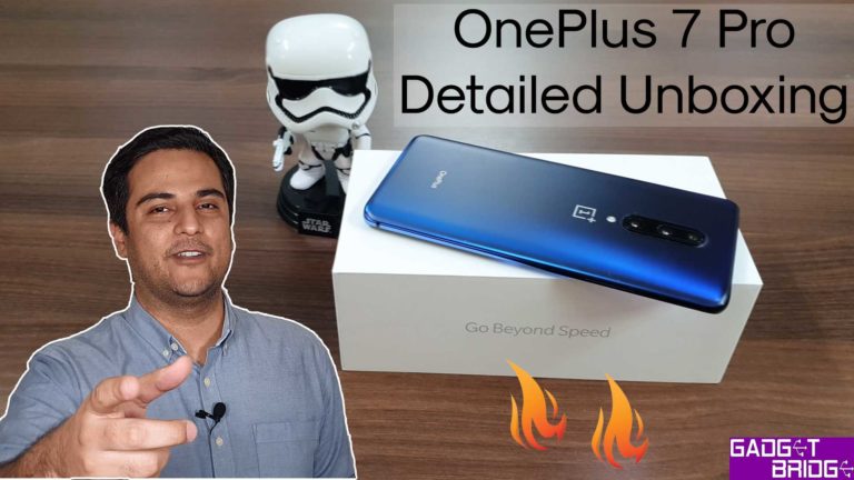 OnePlus 7 Pro detailed unboxing