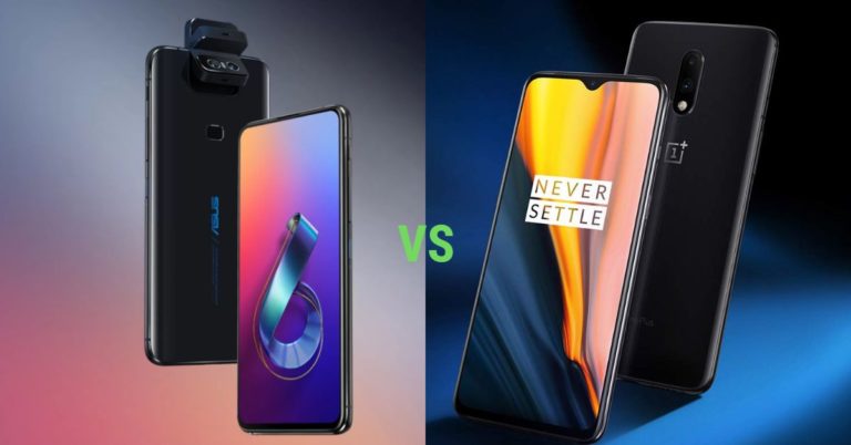 Compare Asus 6Z and OnePlus 7